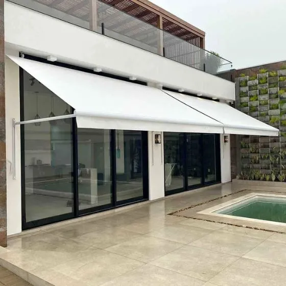 Toldo Cortina com Braços Laterais - Toldos Várzea Paulista