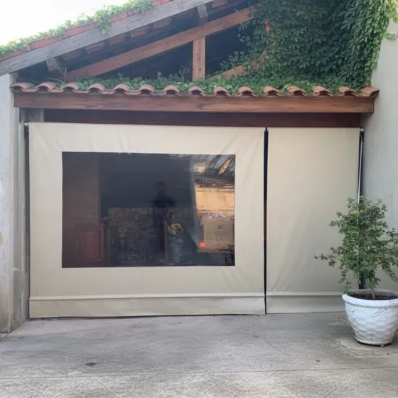 Toldo Cortina — Fechamento Vertical - Toldos Várzea Paulista